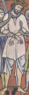 Maciejowski Bibelum 1250Bruche tragender König